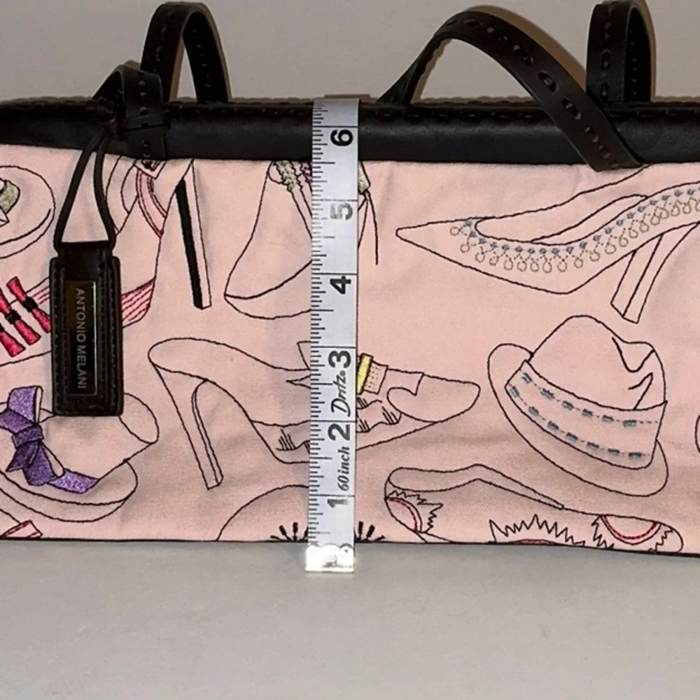 Antonio Melani Pink Embroidered Purse - Picture 12 of 14
